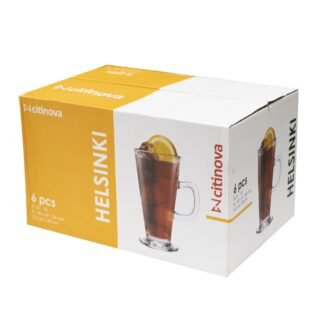 Set 6 mug conico helsinki 285 ml caja de regalo