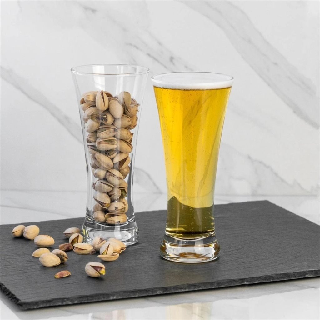Set 6 vasos cerveza 380cc sorgun lav