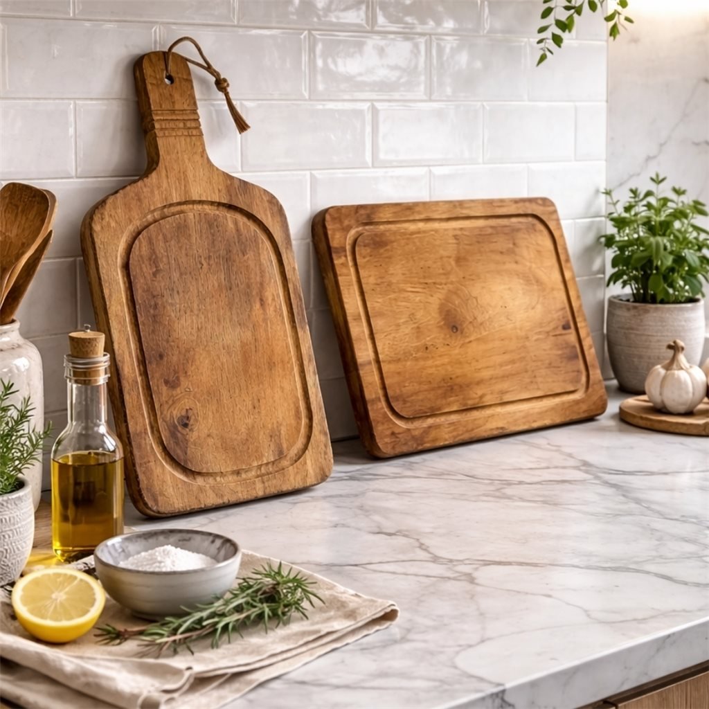 Tabla rectangular madera medium
