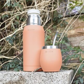 Termo 750ml doble pared gris aqua