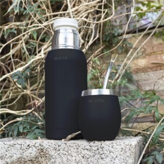 Termo 750ml doble pared gris aqua