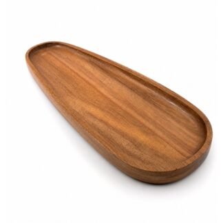 Bandeja oval madera bamboo