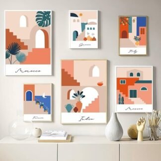 Cuadro canvas marco france