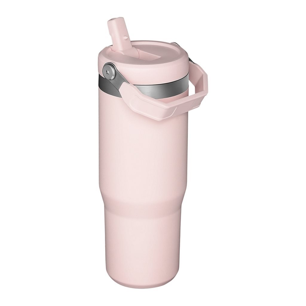 Mug termico c/pico acero rosa 900ml