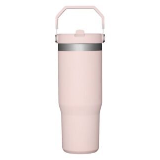 Mug termico c/pico acero rosa 900ml