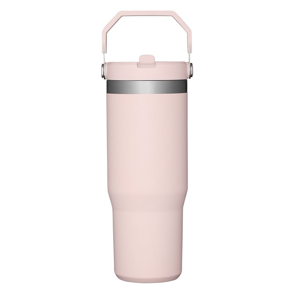 Mug termico c/pico acero rosa 900ml - Imagen 2