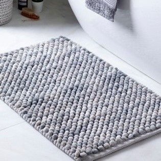 Alfombra bucle gris